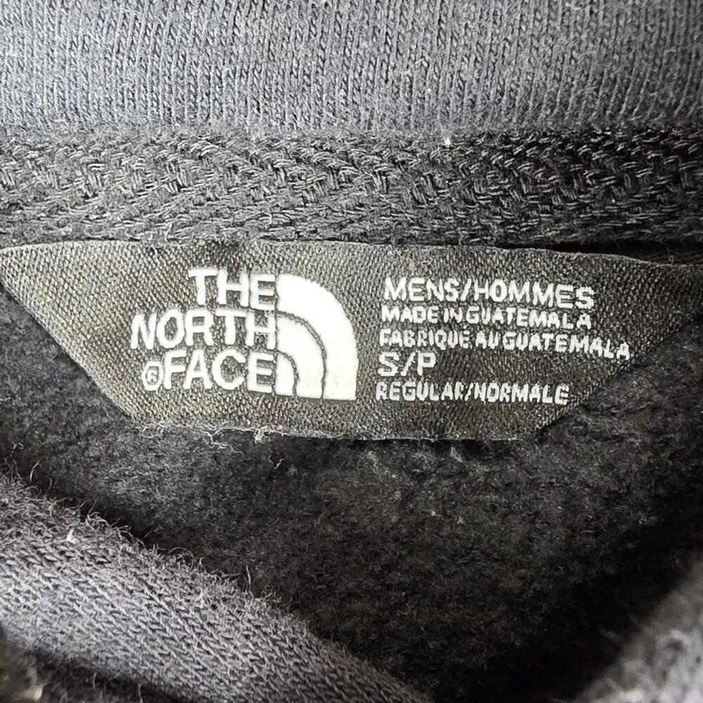 THE NORTH FACE MENS BLACK NEVER STOP EXPLORING HOODIE SIZE SMALL FLEECE